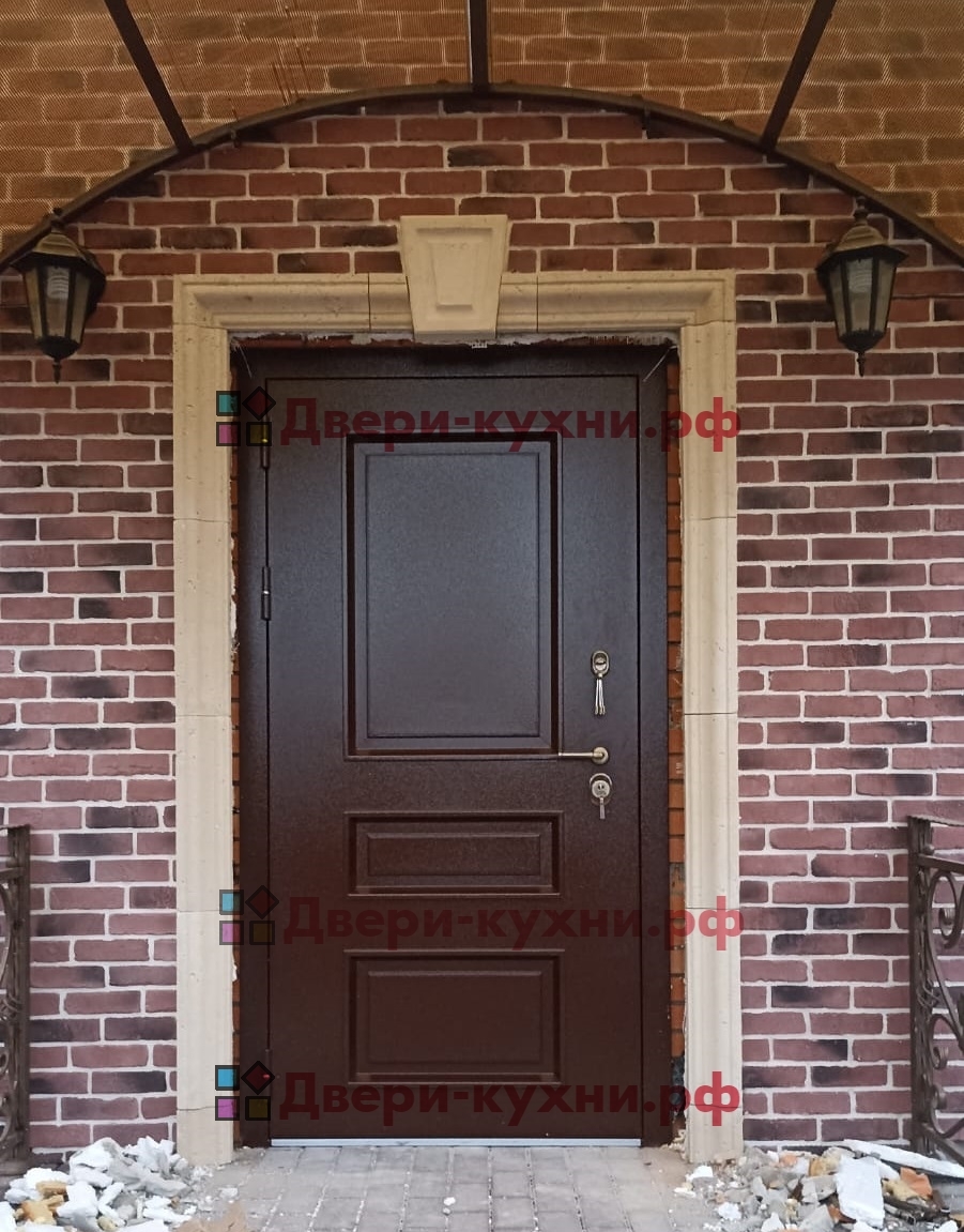 Дверь металлическая входная уличная с терморазрывом